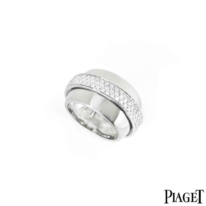 Piaget White Gold Diamond Possession Ring G34PM954 | Rich Diamonds